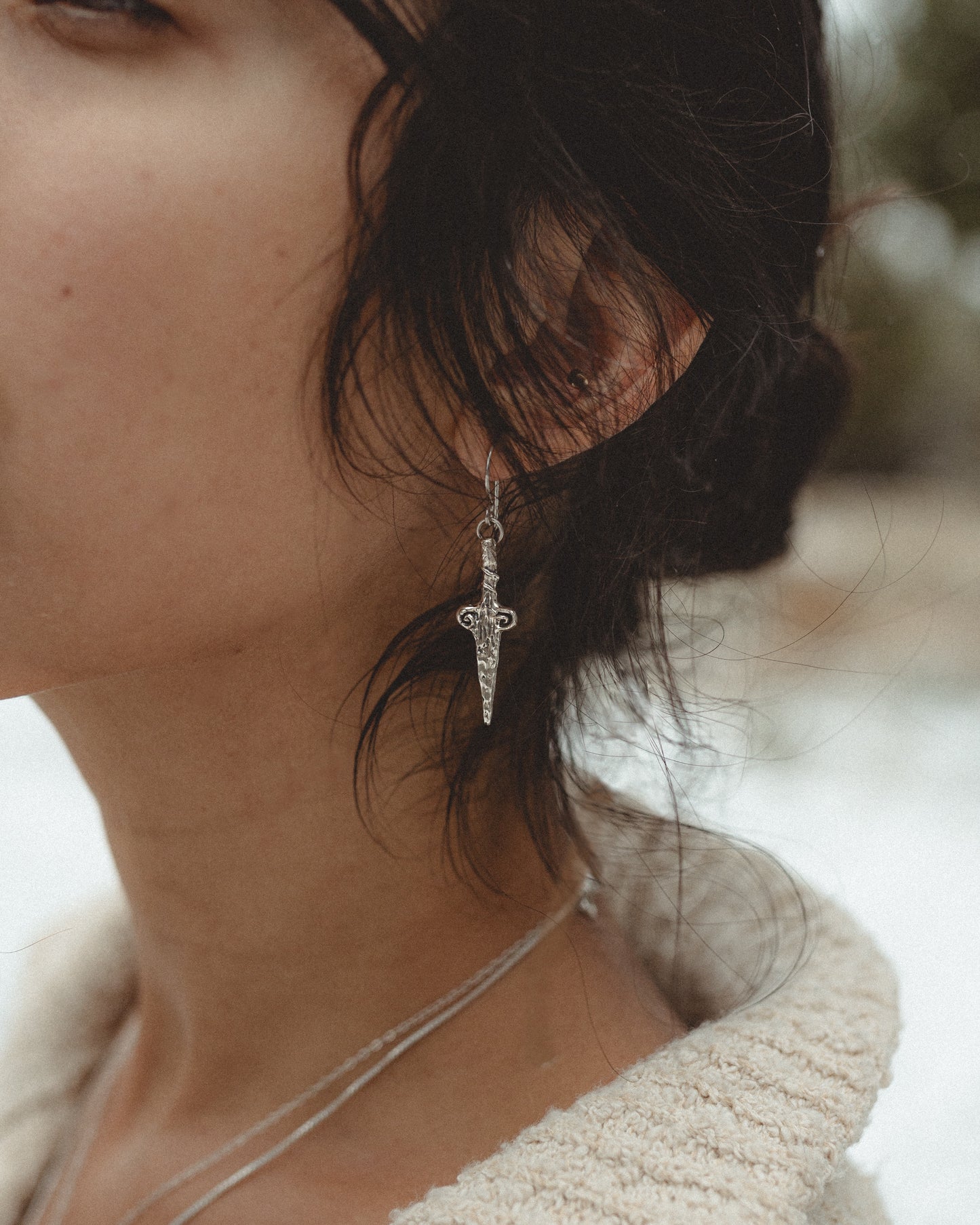 Sword Upon You Earrings