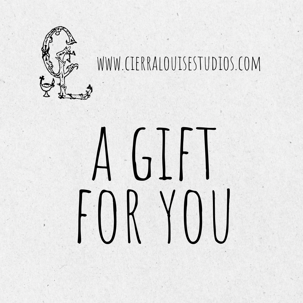 Cierra Louise Studios E-Gift Voucher